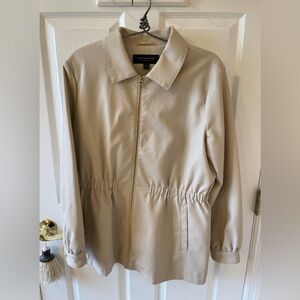 Marc New York Beige Zip-Up Jacket.  NWOT